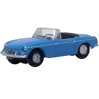 MG MGB Roadster RHD (Right Hand Drive) Iris Blue 1/148 (N) Scale Diecast Model Car by Oxford Diecast