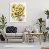 Stupell Industries Modern Sunflowers on White, 48" x 36" - 2 of 4
