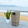 Mazeli Outdoor Trash Can  - Safavieh - 3 of 4