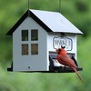 Nature's Way Bird Products Squirrel Shield Hopper Metal Feeder 5.8 qt - 3 of 4
