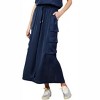 Women's Cargo Midi Skirt - SKIES ARE BLUE - 3 of 4