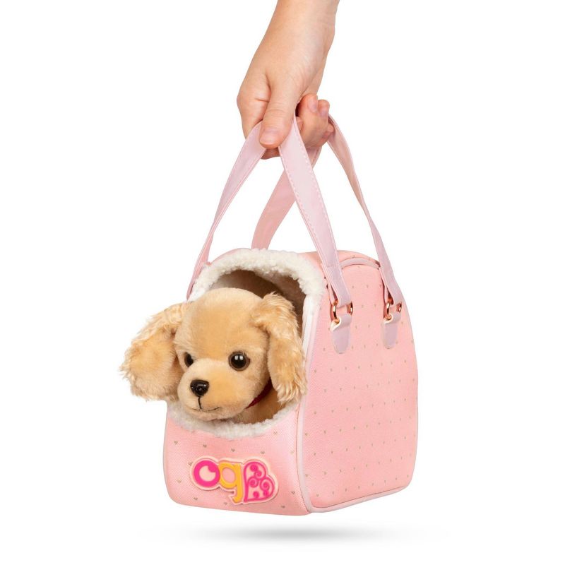 Our Generation Hop In Dog Carrier &#38; Pet Plush Puppy for 18&#34; Dolls, 5 of 9