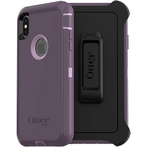 OtterBox DEFENDER SERIES PRO case for  iPhone XS Max - Purple Nebula (77-59972) - 1 of 4