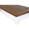 Rustic Wood Writing Desk White - Martin Furniture: Office with All Purpose Drawer, Metal Hardware - 2 of 4