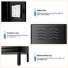 Metal Office Storage Cabinet, 9 Doors, Metal Storage Cabinet for Office and Industrial Use, Employee Organization Solution - 4 of 4