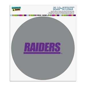 University of Mount Union Secondary Logo Automotive Car Window Locker Circle Bumper Sticker - 1 of 4