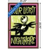 Trends International Disney The Nightmare Before Christmas - Worst Nightmare Framed Wall Poster Prints - 3 of 4