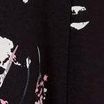 seaside pink floral print