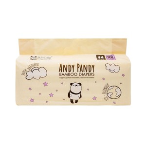 Andy Pandy Bamboo Diapers Pack - Size 1 - 44ct - 1 of 4