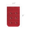 INSPIRE CHIC Women's Hooks Strap Adapter Underwear Bra Extender 3 Rows 2 Hooks - 3 of 4