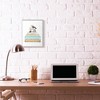 Stupell Industries Gold Blue Perfume Bookstack Black Framed Giclee Art - 2 of 4