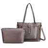 MKF Collection Raya Vegan Leather Women’s Shoulder Bag with Crossbody Pouch by Mia K - 2 of 4