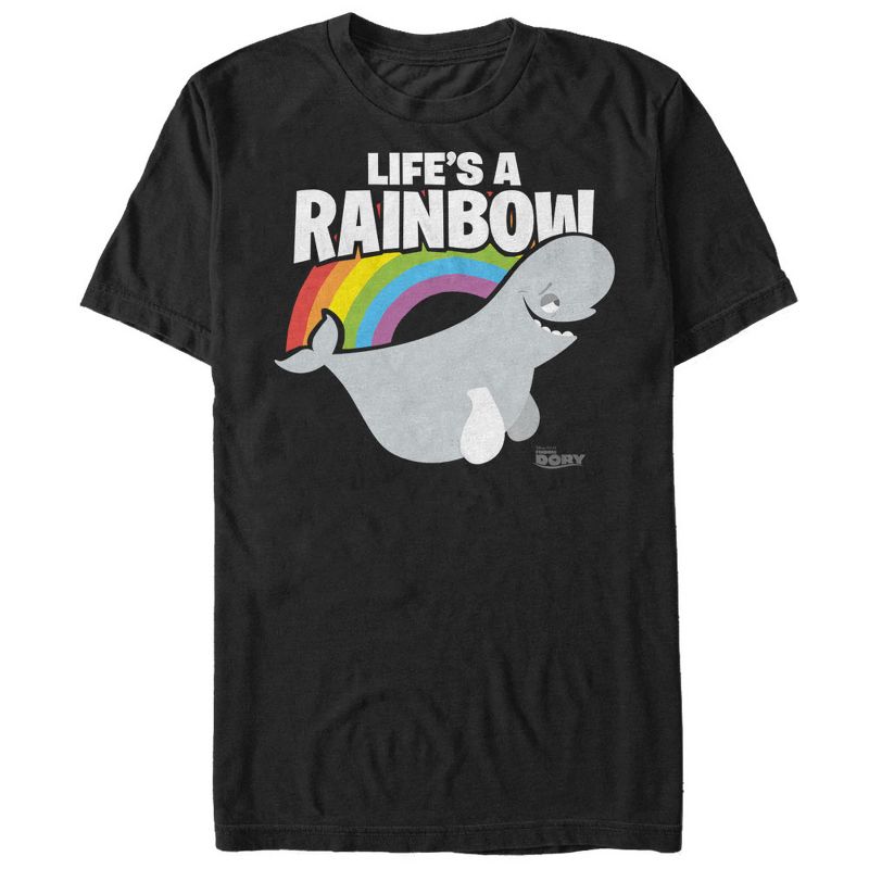Men's Finding Dory Bailey Life is a Rainbow T-Shirt, 1 of 5