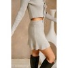 Women's Sweater Mini Skirt - MABLE - 2 of 4