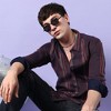 Campus Sutra Men Men's Maroon Striped Regular Fit Casual Shirt - 2 of 3