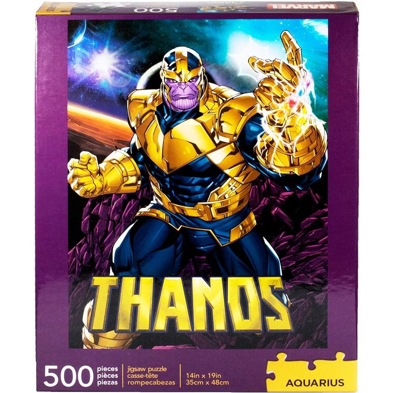 Aquarius Puzzles Marvel Thanos 500 Piece Jigsaw Puzzle, 2 of 8