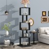 Hommoo 5 tier Rotating Bookshelf - image 2 of 4