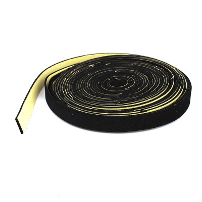 Unique Bargains Car Audio Speaker Sealing Tape Black 197" Length 0.35" Width