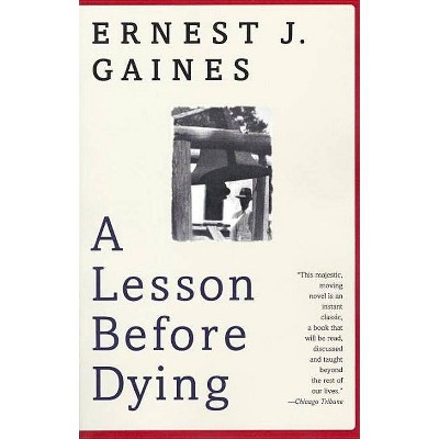 A Lesson Before Dying - (Vintage Contemporaries) by  Ernest J Gaines (Paperback)