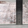 Vintage Floral Rug Distressed Washable Area Rugs for Living Room Bedroom - 4 of 4