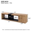NicBex TV Stand ModernTV Stand Media Console with Multi-Functional Storage with LED Light for TVs up to 80'' for Living Room - 4 of 4