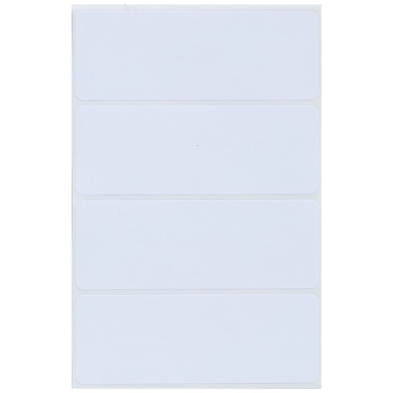 128ct 1&#34;x2.75&#34; Rectangular Labels White - up &#38; up&#8482;, 2 of 4