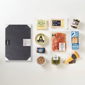 Gourmet Dash Charcuterie Conversation Starter Party Platter - 53.1oz - 1 of 2