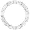 vidaXL Circular Gabion Pole Galvanized Steel Ã˜39.4"x39.4" - 3 of 4