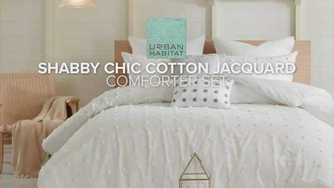 Kay Cotton Jacquard Comforter Set - Urban Habitat, 2 of 14, play video