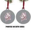 Bellarmine University Secondary Logo Aluminum Holiday Christmas Tree Ornament - 2 of 4