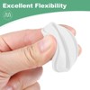 Unique Bargains Silicone Waterproof Durable Shock Absorption Mechanical Fasteners White - 4 of 4