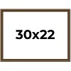 PosterPalooza | Sculpted Gold Picture Frame - UV Acrylic, Backing Board, Hanging Hardware Included - 2 of 4