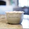 Pavilion Gift Company - Love Lives Here - 11 oz - 100% Soy Wax Reveal Candle Scent: Tranquility - Flame Candles - 2 of 4