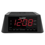 Wireless Charging Alarm Clock - Sharp
