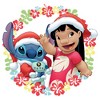 Girl's Lilo & Stitch Christmas Greetings T-Shirt - 2 of 4
