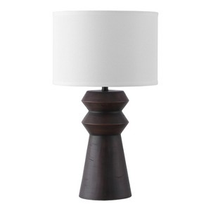 Monika 25" Table Lamp - TBL4650 - Antique Black - Safavieh - 1 of 4