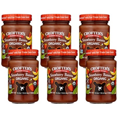 Crofter's Organic Strawberry Banana Premium Spread - Case of 6/16.5 oz