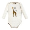 Luvable Friends Hudson Baby Long-Sleeve Bodysuits 5pk - 2 of 2
