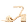 New York & Company Elissa Women's Braided Block Heels - 3 of 4