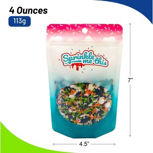 Sprinkle Me This – A Haunted House Party – Halloween Sprinkle Mix with Candy Eyeballs, Monsters, Pearls, Jimmies & Quins - 1 of 4