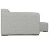 WyndenHall Biggs 2 Seater Sofa and Right Chaise Pale Gray - 3 of 4