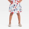 Toddler Girls' 2pc Bluey Americana Tank Top and Skort Set - Red/White/Blue - 4 of 4