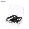 Unique Bargains Large Metal Prevent Tearing Pages Home Office Paper Clip 20 Pcs - 3 of 4