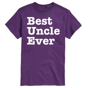 Men's - Instant Message - Best Uncle Ever Short Sleeve Graphic T-Shirt - 1 of 4