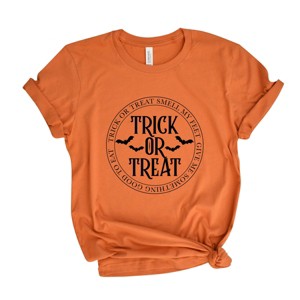 Simply Sage Market Trick Or Treat Circle Short Sleeve Tee - 1 of 4