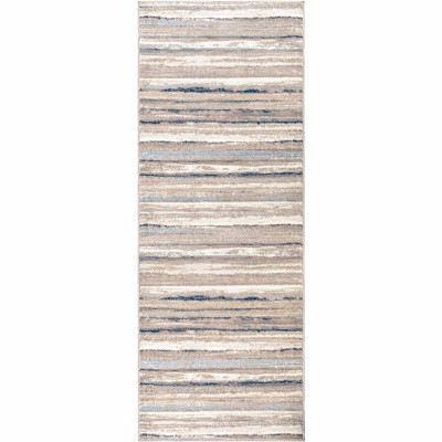 Hauteloom Aldavilla Abstract Striped Area Rug