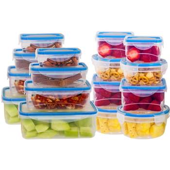 24-Pack of Small Containers with Lids - 4-Ounce Plastic Travel