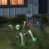 21.5" Skeleton Parts Stake Lights Halloween Decorative Prop Off White - Hyde and EEK! Boutique™ - 2 of 3