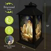 Briarwood Lane Christmas Lantern 13.5" x 5.5" x 5.5" Away in a Manger For Christmas Lantern - 3 of 3
