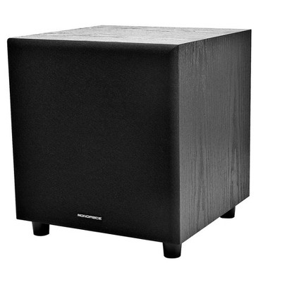 Monoprice 8-inch Powered Subwoofer - Black, 60-Watt (RMS)